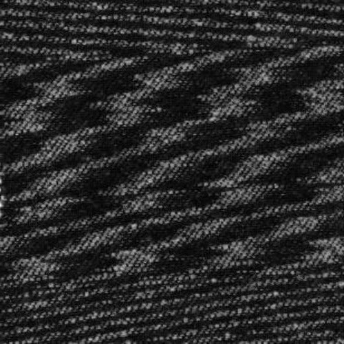 Black/Grey # S/C/175 Tweed Horizon Coating Woven Fabric - SKU 6690