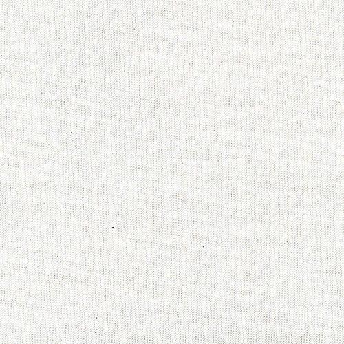 White Metallic Lurex Jersey Knit Fabric