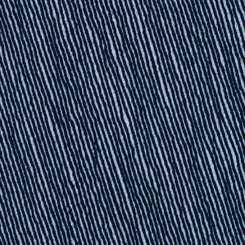 Navy/White #G Crescent Jacquard 12 Ounce Double Knit Fabric - SKU 5891