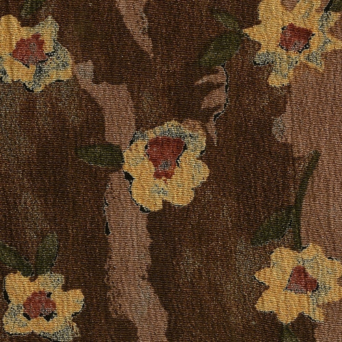 Brown Forest  Challi Print Woven Fabric - SKU 4520A