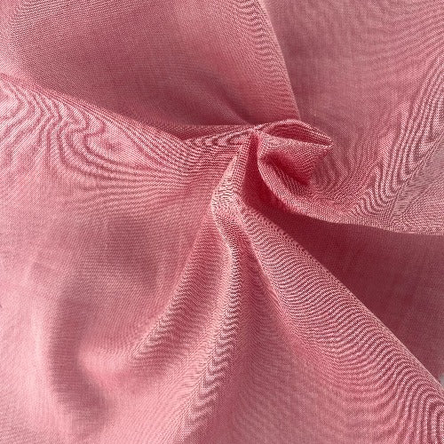 Coral #S210 Oxford Shirting Woven Fabric - SKU 6972