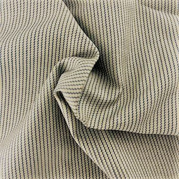 Blue/Khaki #S 31/32 Brawny Stripe Oxford Shirting Woven Fabric - SKU 6992B