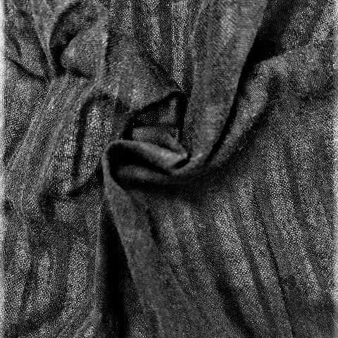 Black #S Voile Tonal 2.5 Ounce Woven Fabric - SKU 6993