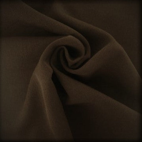 Dark Brown #U157 Vertigo Twill Suiting Woven Fabric- SKU 6995