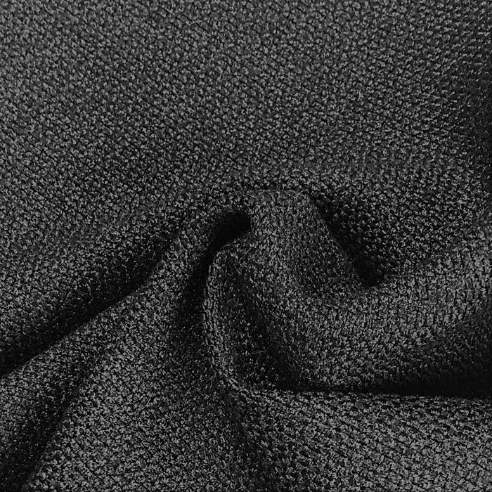 Black #U94 Burlington Industries Upholstery Woven Fabric - SKU 7053