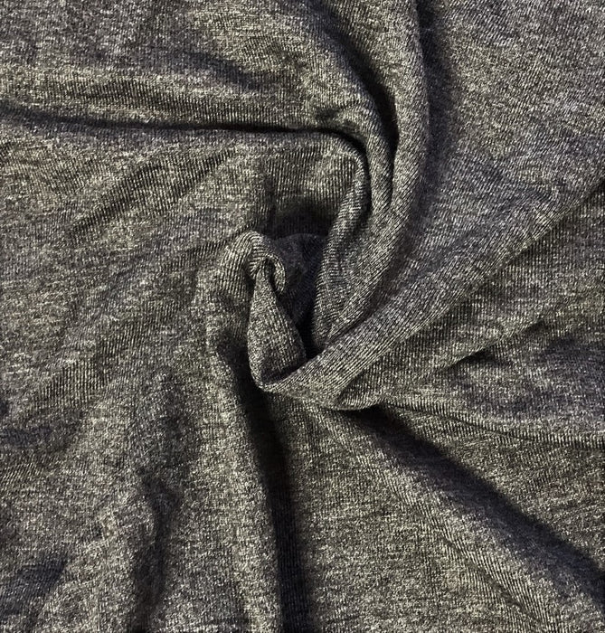 2T Charcoal #U J. Crew 250 Gram Rayon/Spandex Jersey Knit Fabric - SKU 7069C