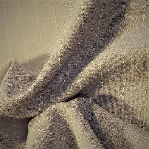 Sand #S166  Stretch Suiting Woven Fabric - SKU #7103A