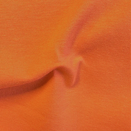 Orange #U Alpine "Ultra Soft" 10 Ounce Cotton/Spandex Jersey Knit Fabric - SKU 7136
