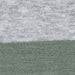 Grey Heather/Green 2 Stripe Jersey Knit Fabric"