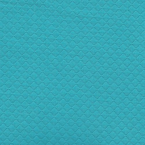 Aqua Diamond Texture Suiting Woven Fabric