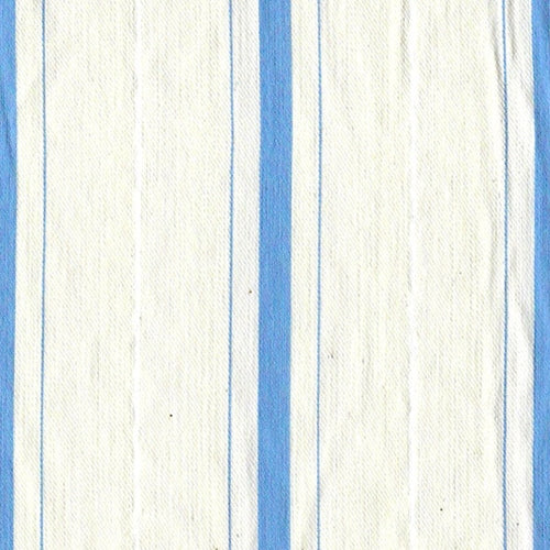 Blue Pucker Stripe Spandex Stretch Woven Fabric - SKU 4414