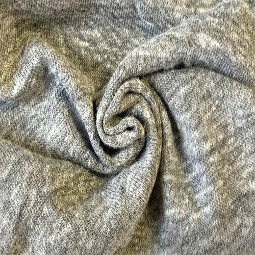 Grey #S104 Vintage Open Width 8 Ounce Jersey Knit Fabric - SKU 6883