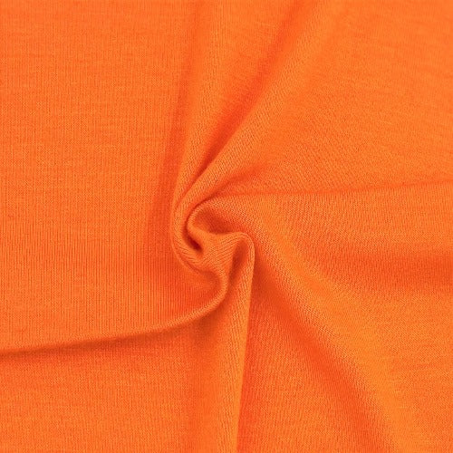 Orange #U121 J. Crew Rayon/Spandex 200GSM Jersey Knit Fabric - SKU 6851F