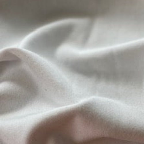 White #S51 French Terry 12 Ounce Knit Fabric - SKU 7006