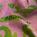 Pink #U21 Alligators  By Robert Kaufman Woven Print-SKU 7038C