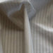 Ivory/White # U22 Narrow Stripe Shirting Woven Fabric - SKU 7040