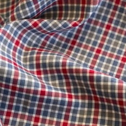 6 Plaid Shirting Woven Fabric - SKU 7086