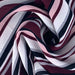 Cranberry Multi #S182 Le Stripes By Nells Woven Fabric - SKU 6967