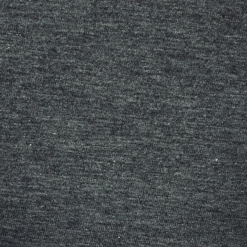 Charcoal Heather #S44 Jersey Vintage Poly, Rayon