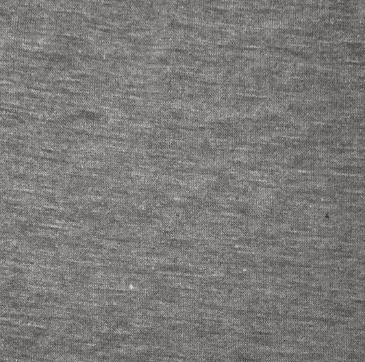 Dark Heather 160 Gram Polyester/ Rayon/Lycra Knit Jersey Fabric