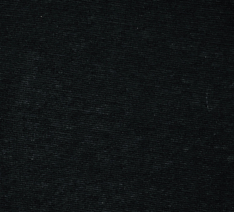 Black 160 Gram Polyester/ Rayon/Lycra Knit Jersey Fabric