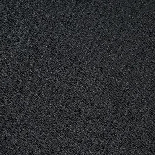 Black Liverpool Double Knit Fabric