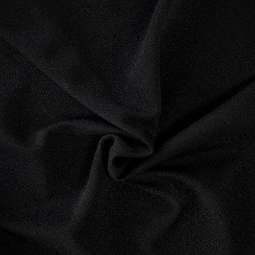 Black #S204/213 Jersey Crepe Polyester Knit Fabric - SKU 6975 IT