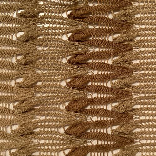 BOGO Beige Heavy Crochet Lace Knit Fabric