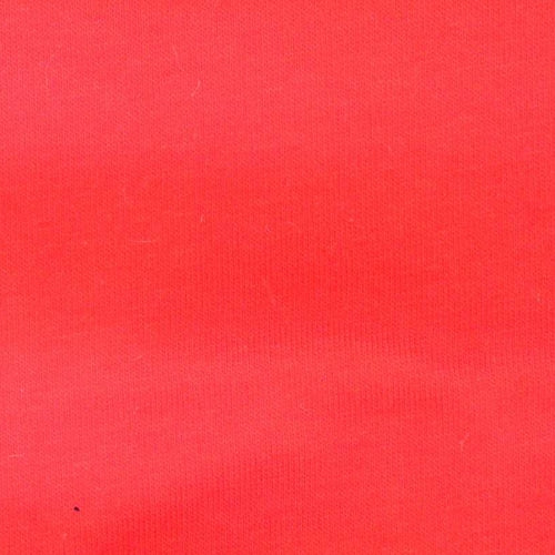 Orange 10oz Cotton Lycra Jersey  Knit Fabric