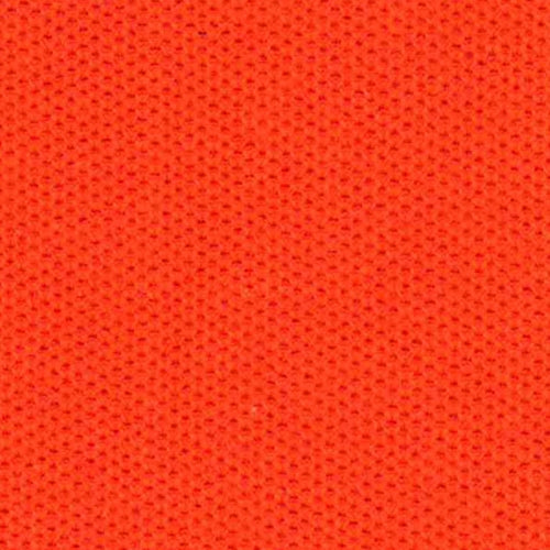 Orange P C Tubular Pique Knit Fabric