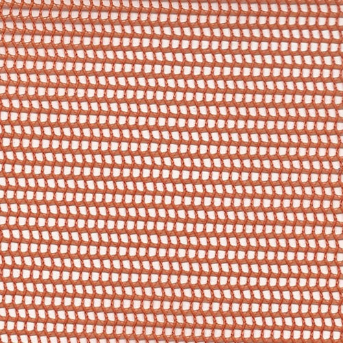 Orange #S/34 Stiff Mesh Woven Fabric - SKU 3231B