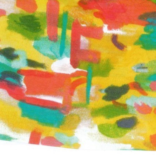 Multi #S Sunshine Cotton/Spandex Jersey Print Knit Fabric