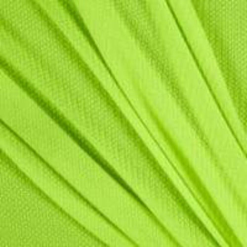 Yellow Neon #U9 Cotton Polyester Thermal Knit Fabric - SKU 3885