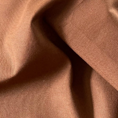 Brown #SS71 Poplin Woven Fabric - SKU 4533