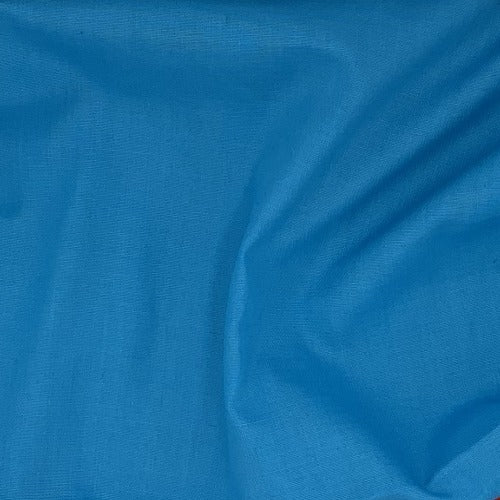 Turquoise #U80 Cotton/Polyester Broadcloth Shirting Woven Fabric - SKU 5801A
