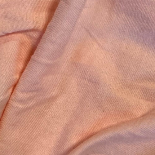 Peach #S177 Organic Cotton "Made In America" Jersey Knit Fabric - SKU 7149B