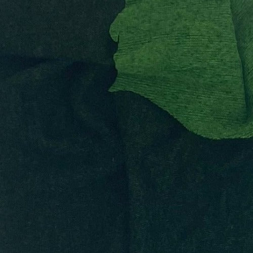 Green #S818 Rayon/Spandex 220 Gram Reversible Jersey Knit Fabric - SKU 6806
