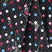 Black #U16 Candy Dots Print 7.5 Ounce Woven Fabric - SKU 7142