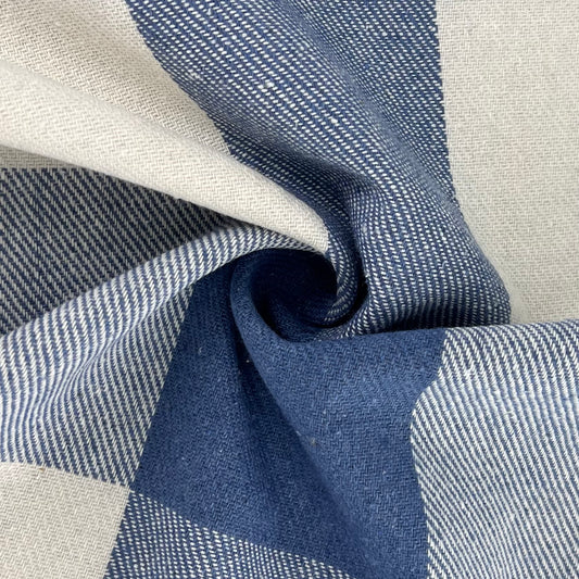 Blue/White | Buffalo Check Flannel