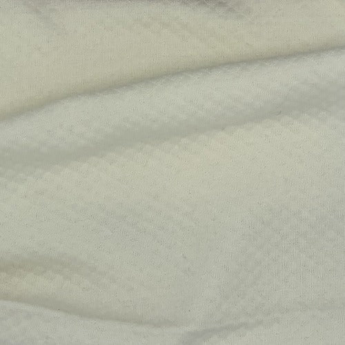 Ivory Diamond Double Knit Fabric  - SKU 4985A