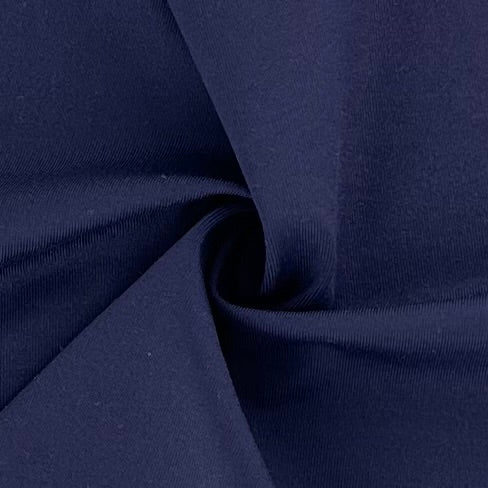 Navy | Super-Stretch Matte Swimwear Tricot by Sportek 200 GSM - SKU 7331