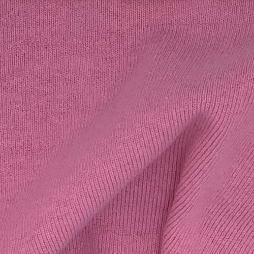 Bubblegum #S23 Cotton/Polyester 10 Ounce Tubular "Made In America" Rib Knit Fabric - SKU 5876B
