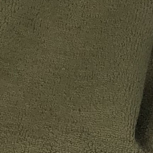 Khaki #S/G 12 Ounce Stretch Terry Knit Fabric - SKU 5961
