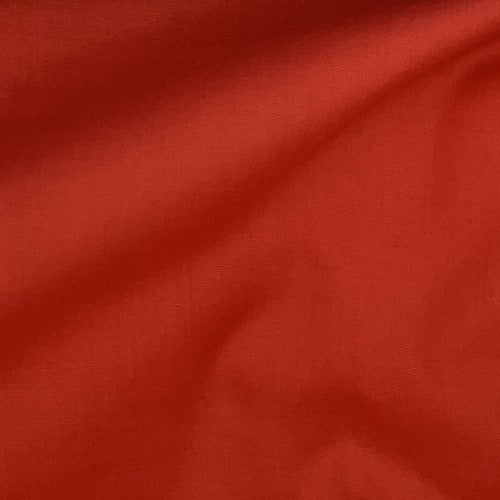 Red #U80 Cotton/Polyester Broadcloth Shirting Woven Fabric - SKU 5801A