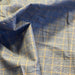 2 Gold/Navy #S199 Civilian Plaid Shirting Woven Fabric - SKU 7111A