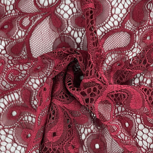 Bordeaux | Crochet Paisley Lace