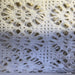 White #S97 Oval Crochet Knit Fabric - SKU 6064