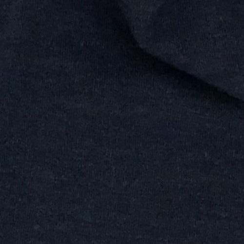 Navy Heather #S135 160 Gram Polyester/ Rayon/Spandex Jersey Knit Fabric - SKU 6085