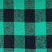 Black/Green | 3/4 Inch Buffalo Check Plaid Flannel - SKU 3921A #U102