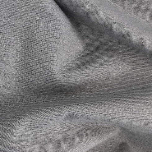 Solid Charcoal Grey 10 oz Cotton Lycra Jersey Knit Fabric